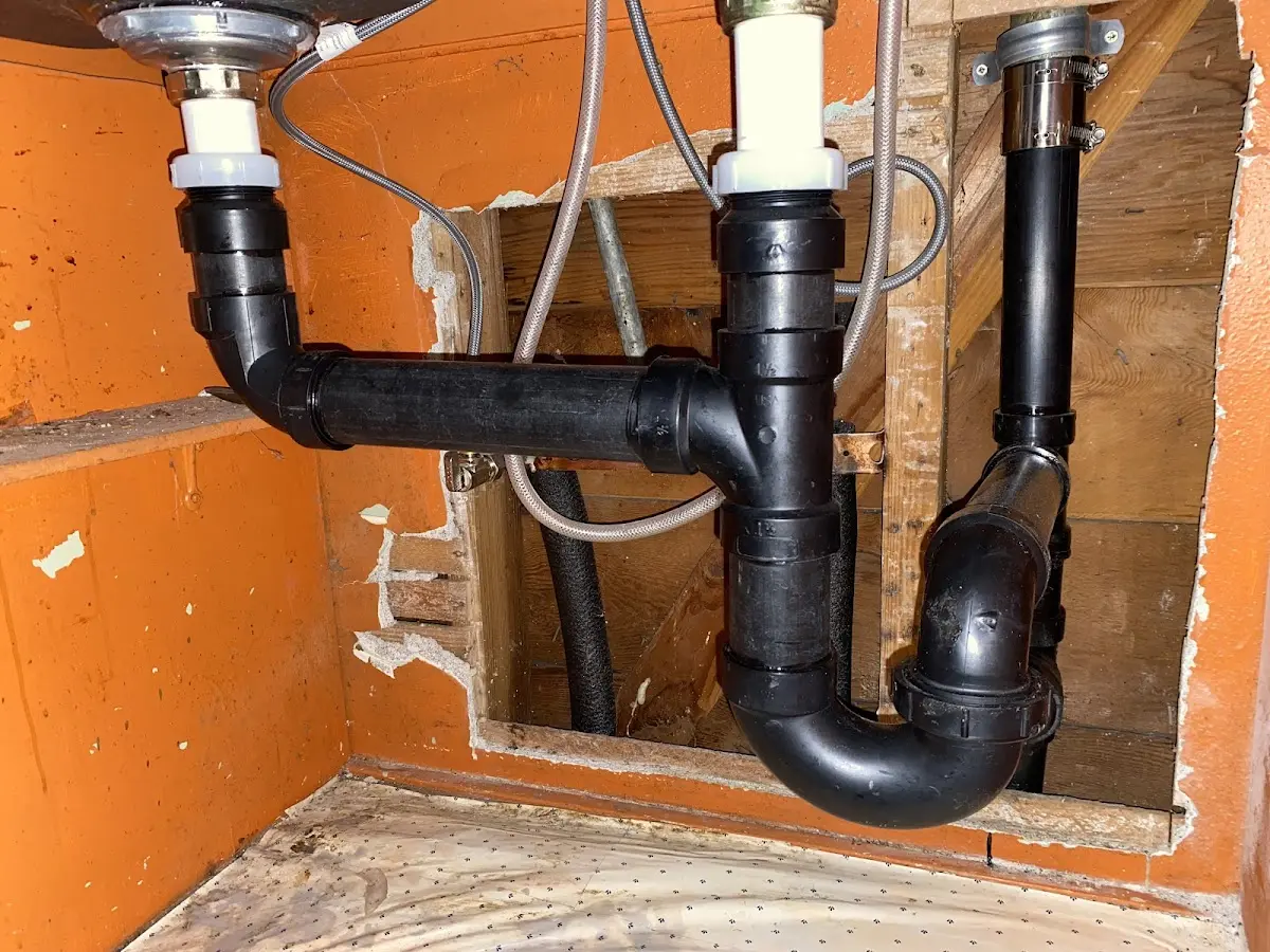 Professional Pipe Bursting equipment and tools on the job in Springville